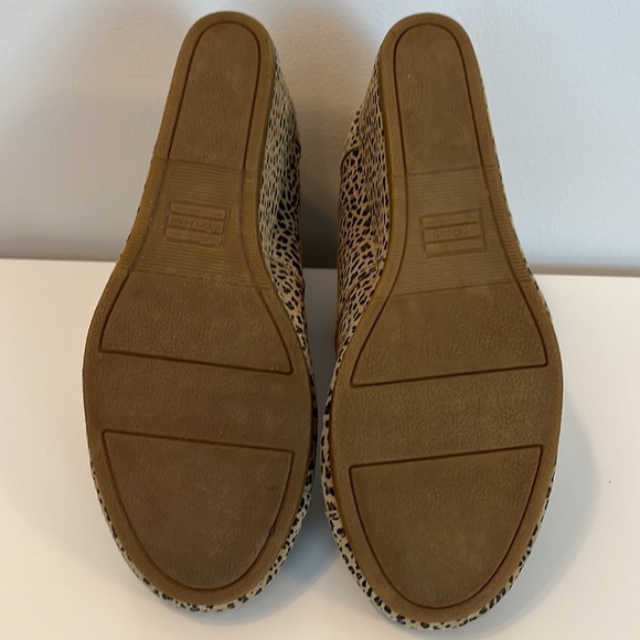 Tom’s Desert Wedge Cheetah Suede Printed New with box - Picture 7 of 7